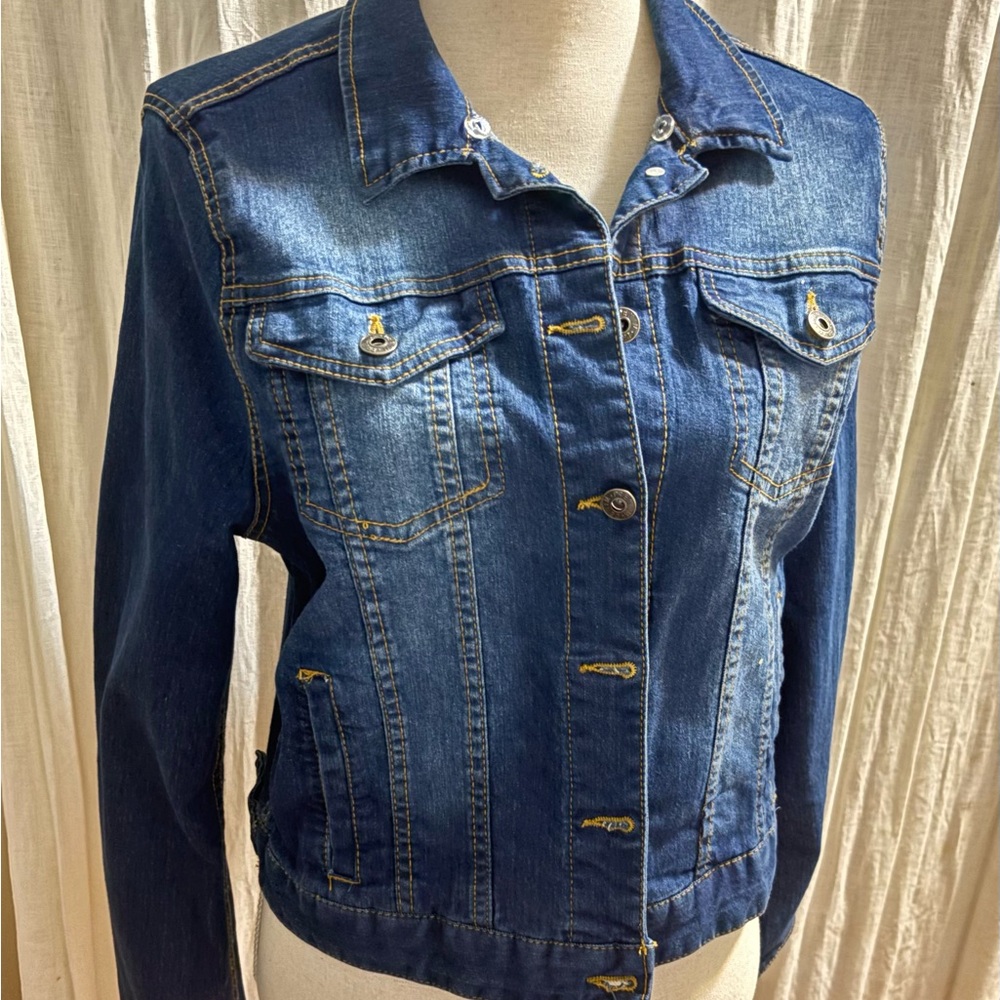 Love Tree Light Blue Denim Jacket